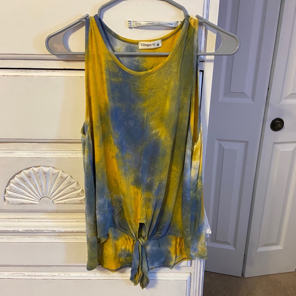 Tie dye tank top
